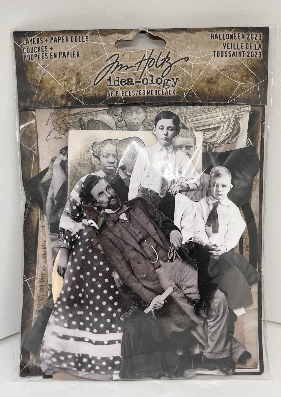 Tim Holtz idea-ology Halloween 2023 Layers + Paper Dolls, TH94333